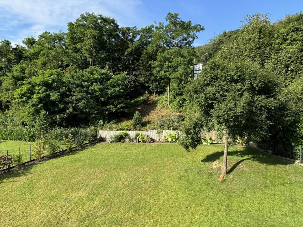Garten - Mosel Urlaub in Ferienwohnung Mosel Fewo43, Marientaler Au 43, 56856 Zell (Mosel)