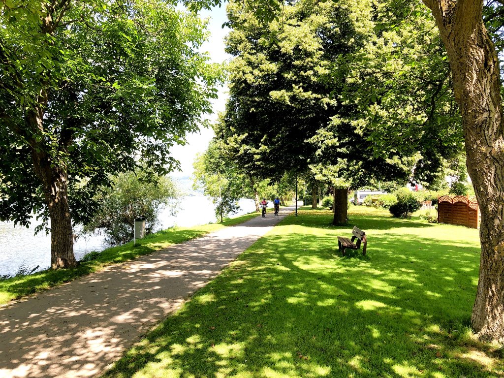 Mosel Radweg bei Bullay - Urlaub an der Mosel in Ferienwohnung Mosel Fewo43, Marientaler Au 43, 56856 Zell (Mosel)